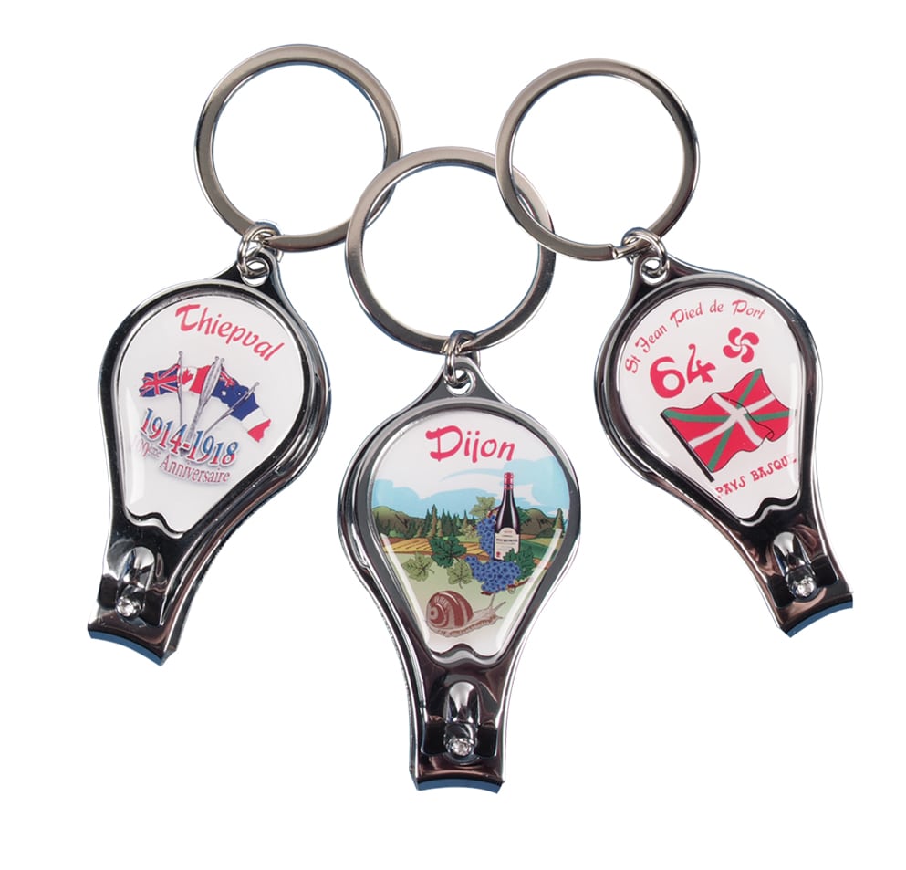 Nailclipper keychains